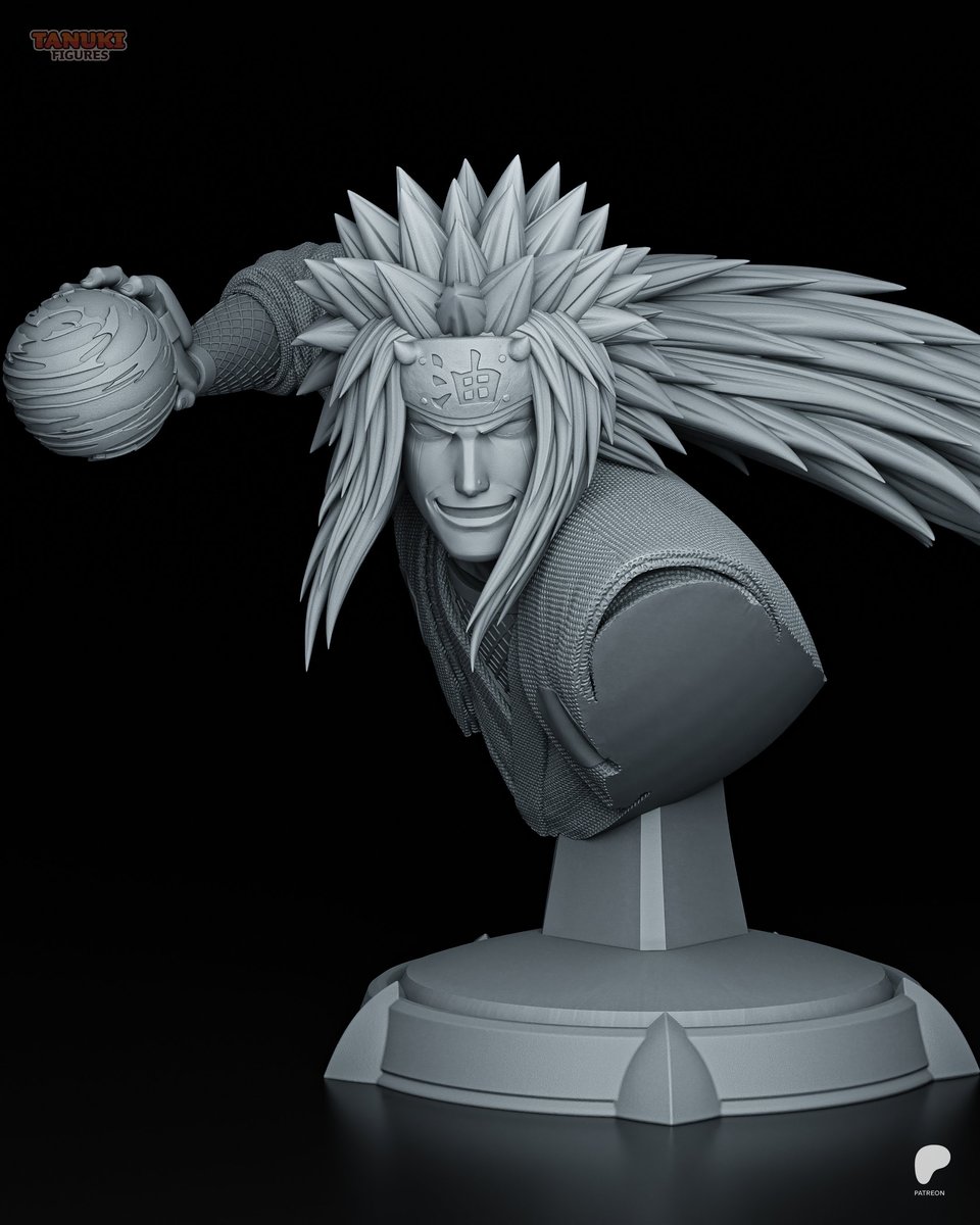 Jiraiya - Naruto - Bust