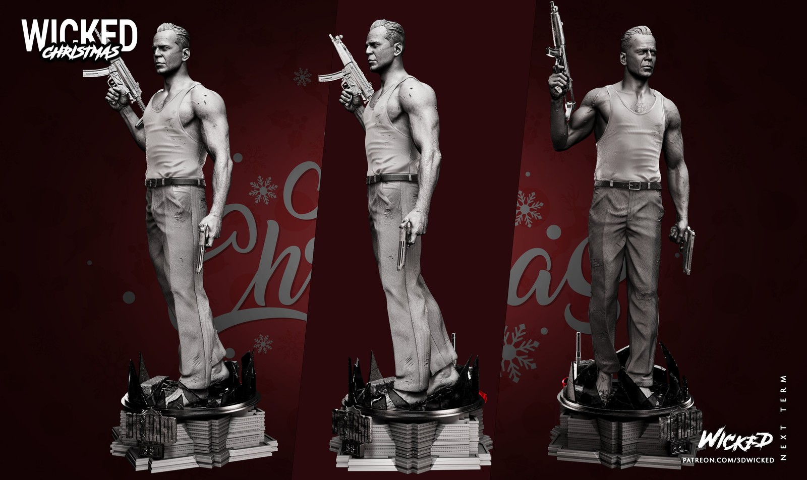 John McClane Sculpture - Image 3