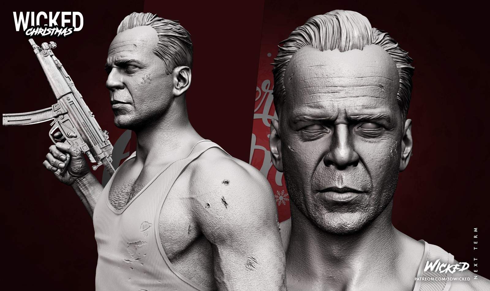 John McClane Sculpture - Image 5