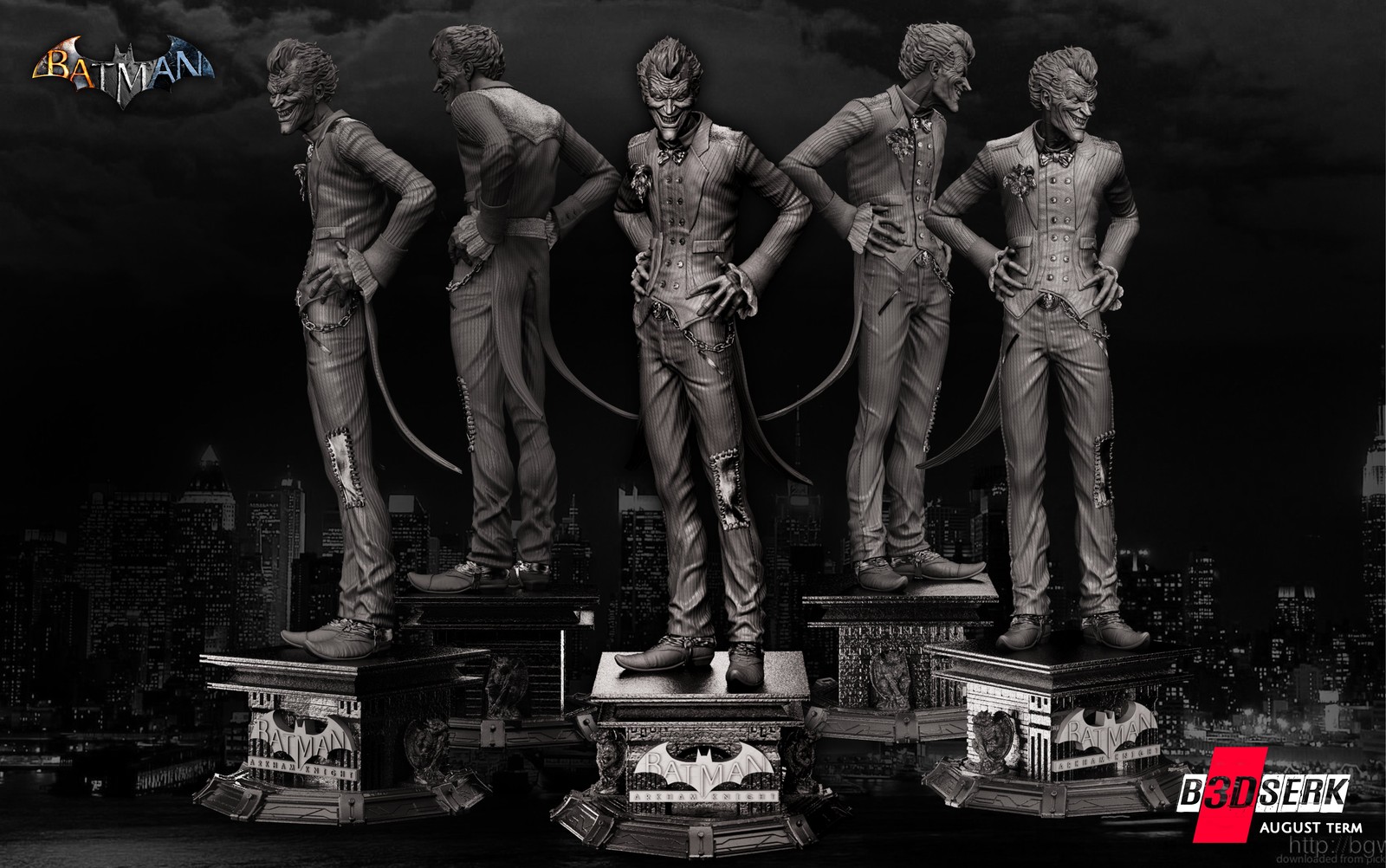 Joker Sculpture 1/6 - Image 2