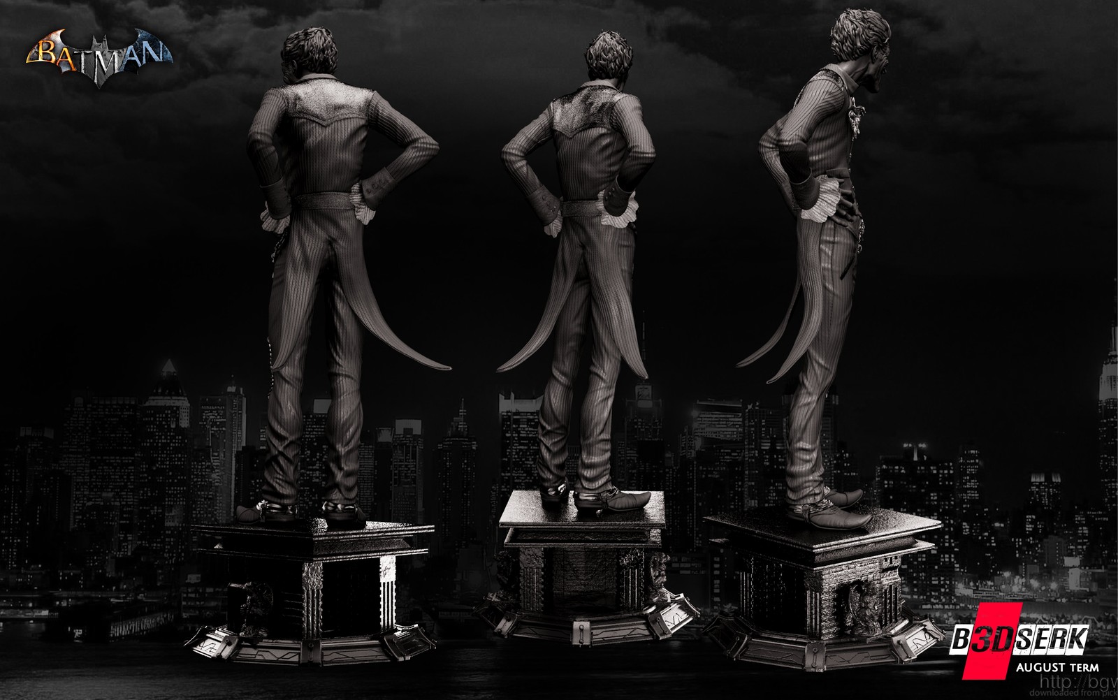 Joker Sculpture 1/6 - Image 3