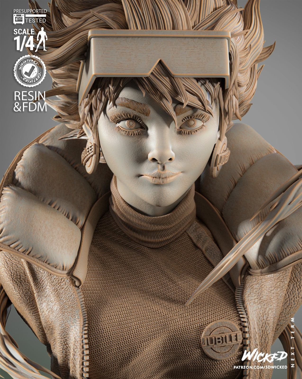 Marvel Jubilee Portrait Bust - Image 2