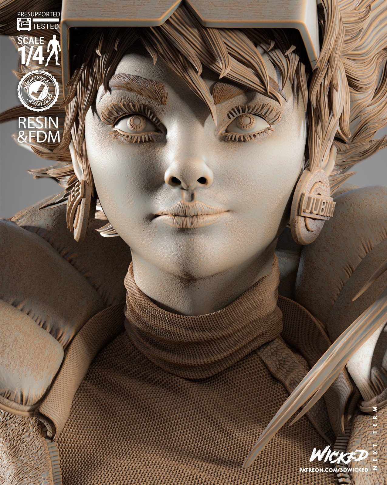 Marvel Jubilee Portrait Bust - Image 4