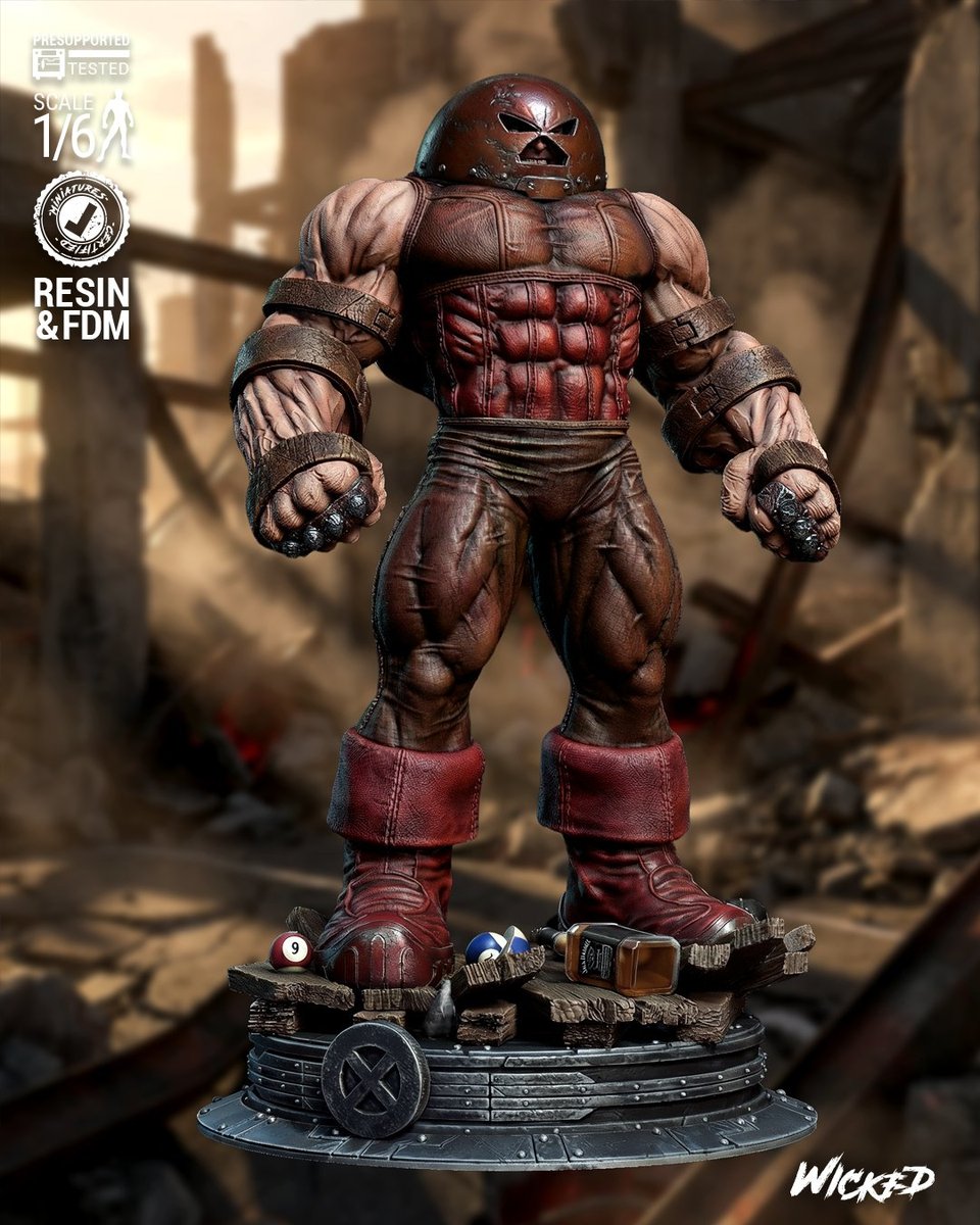 Marvel Juggernaut Comic Version Sculpture