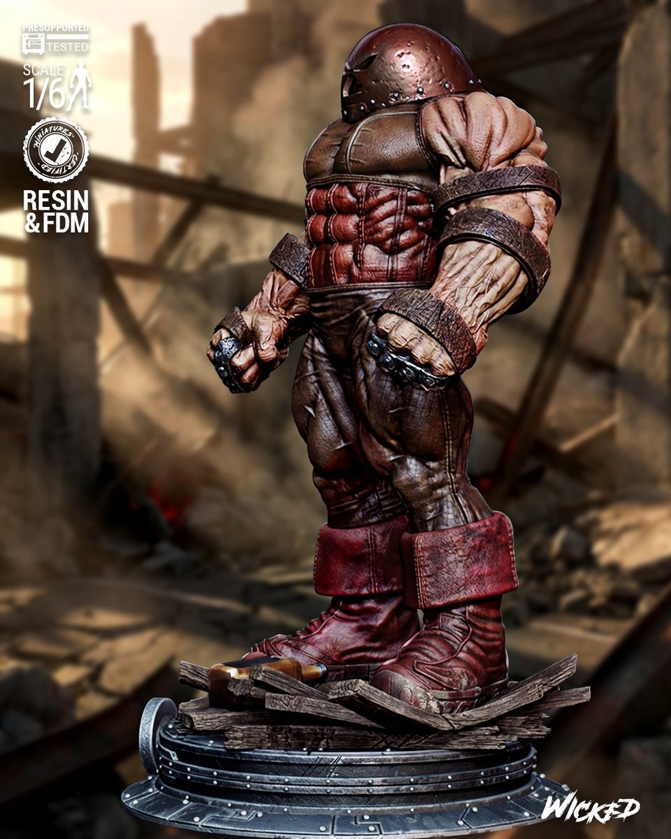Marvel Juggernaut Comic Version Sculpture - Image 2