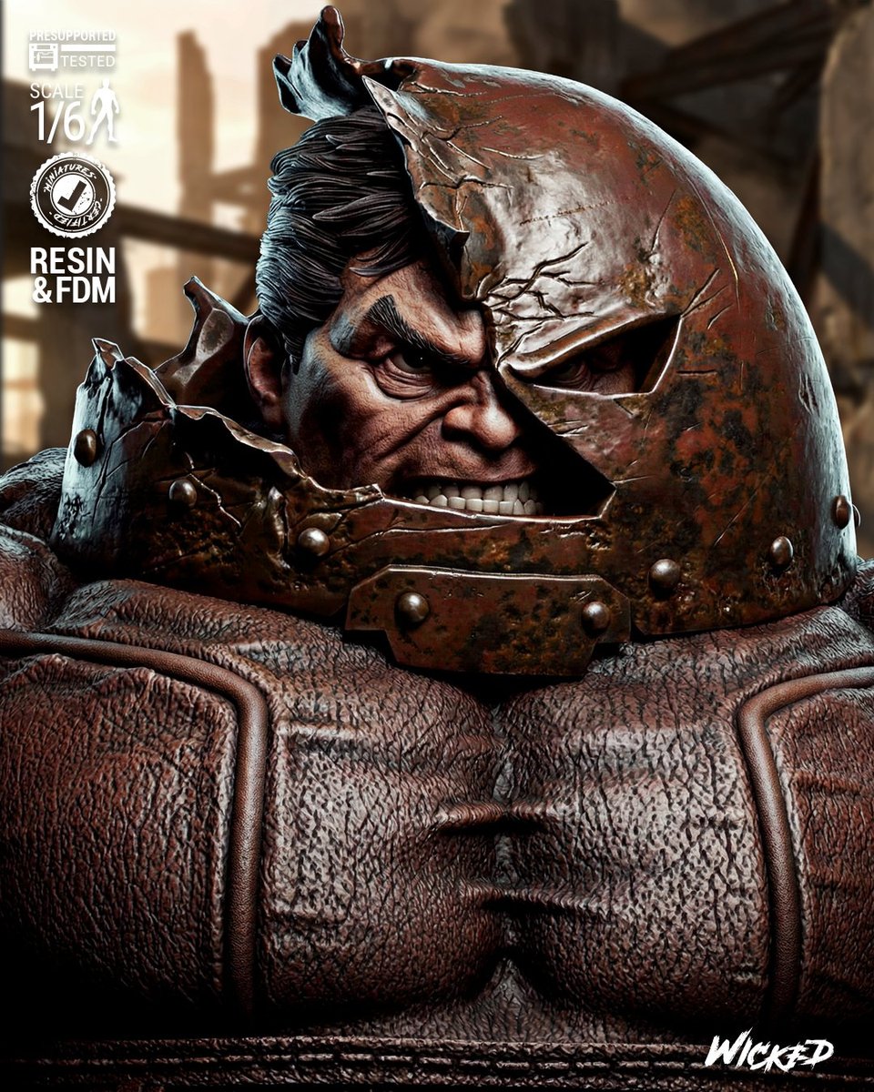 Marvel Juggernaut Comic Version Sculpture - Image 5