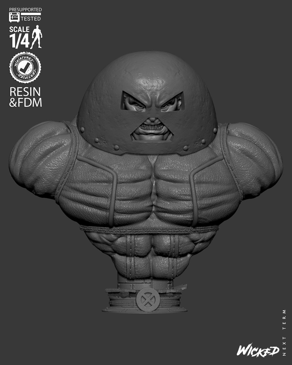 Marvel Juggernaut Comic Version Portrait Bust