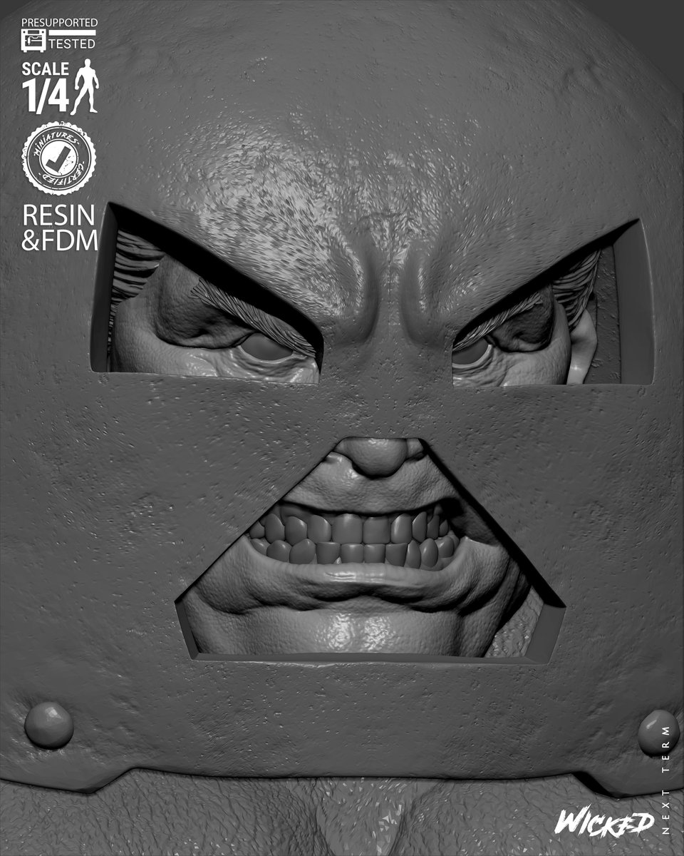 Marvel Juggernaut Comic Version Portrait Bust - Image 2