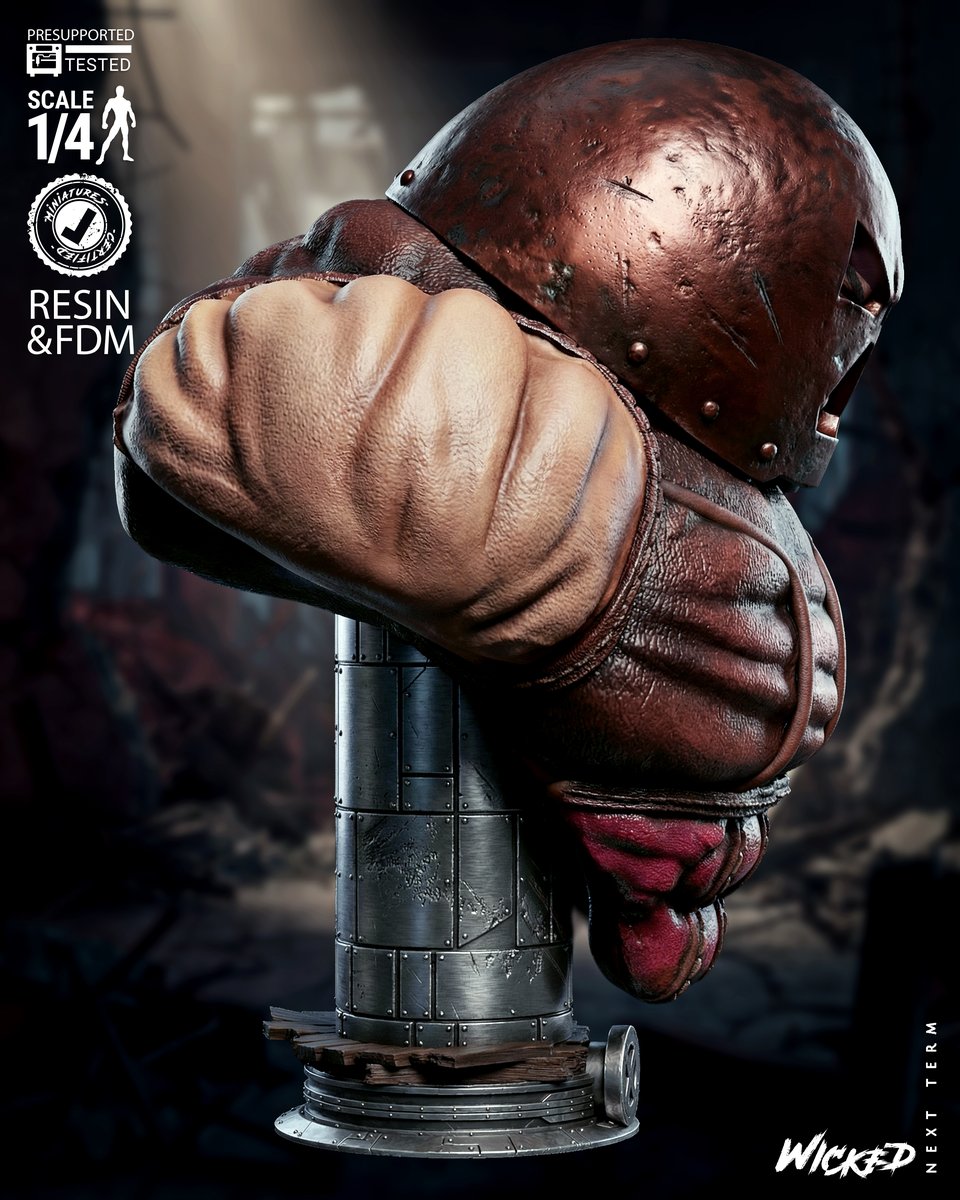 Marvel Juggernaut Comic Version Portrait Bust - Image 3