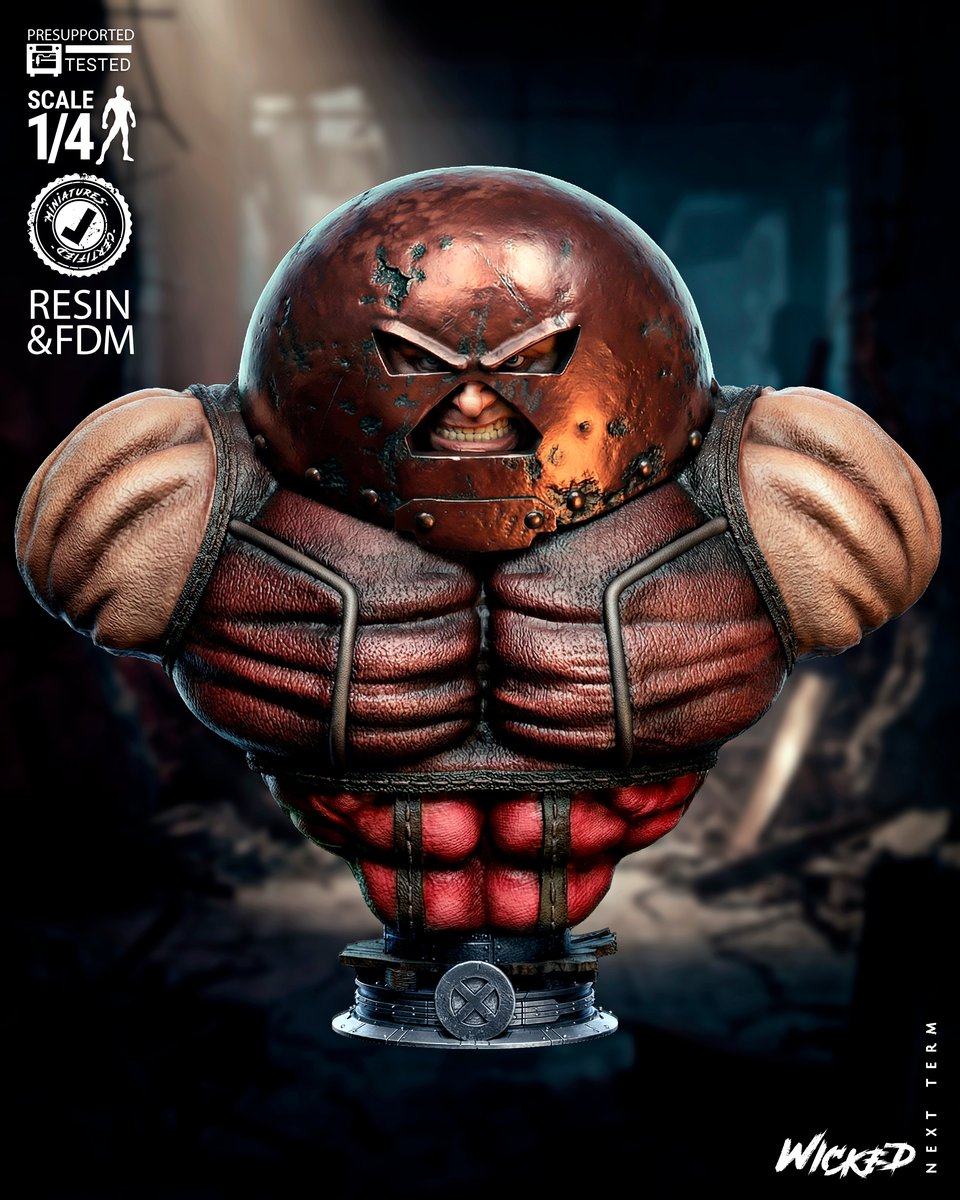 Marvel Juggernaut Comic Version Portrait Bust - Image 4