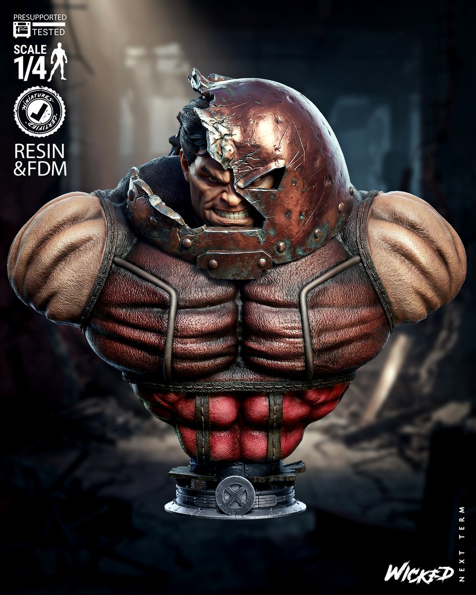 Marvel Juggernaut Comic Version Portrait Bust - Image 5