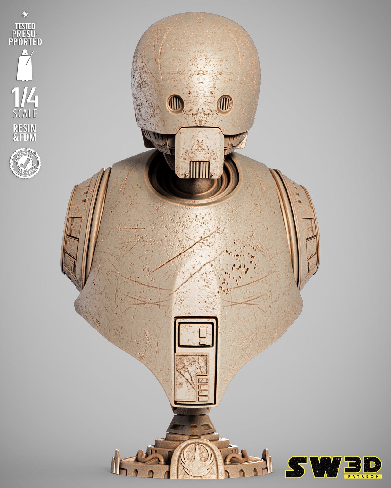 K-2SO Portrait Bust