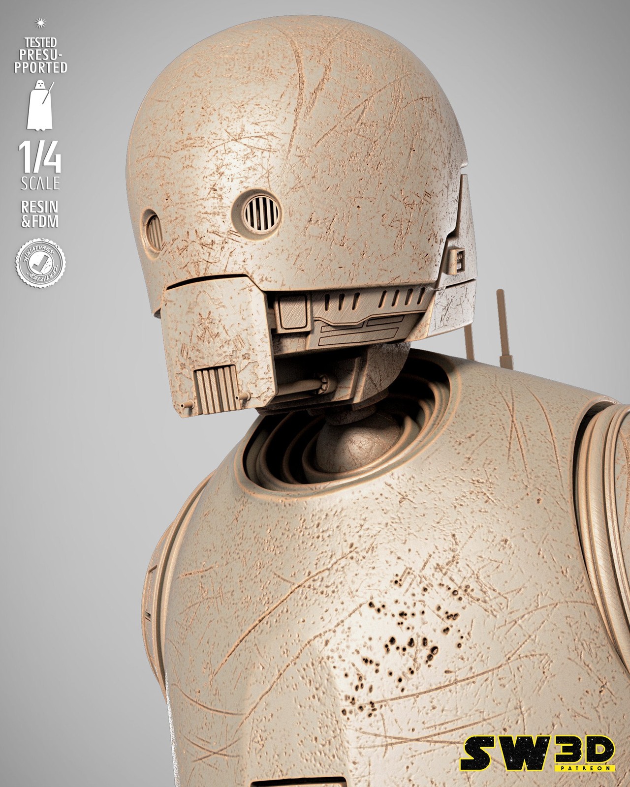 K-2SO Portrait Bust - Image 2