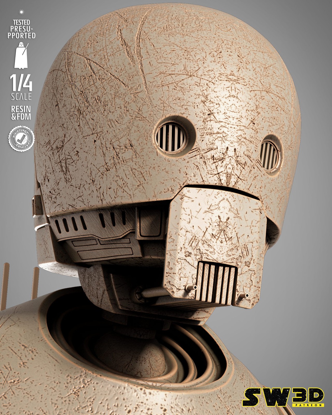 K-2SO Portrait Bust - Image 4