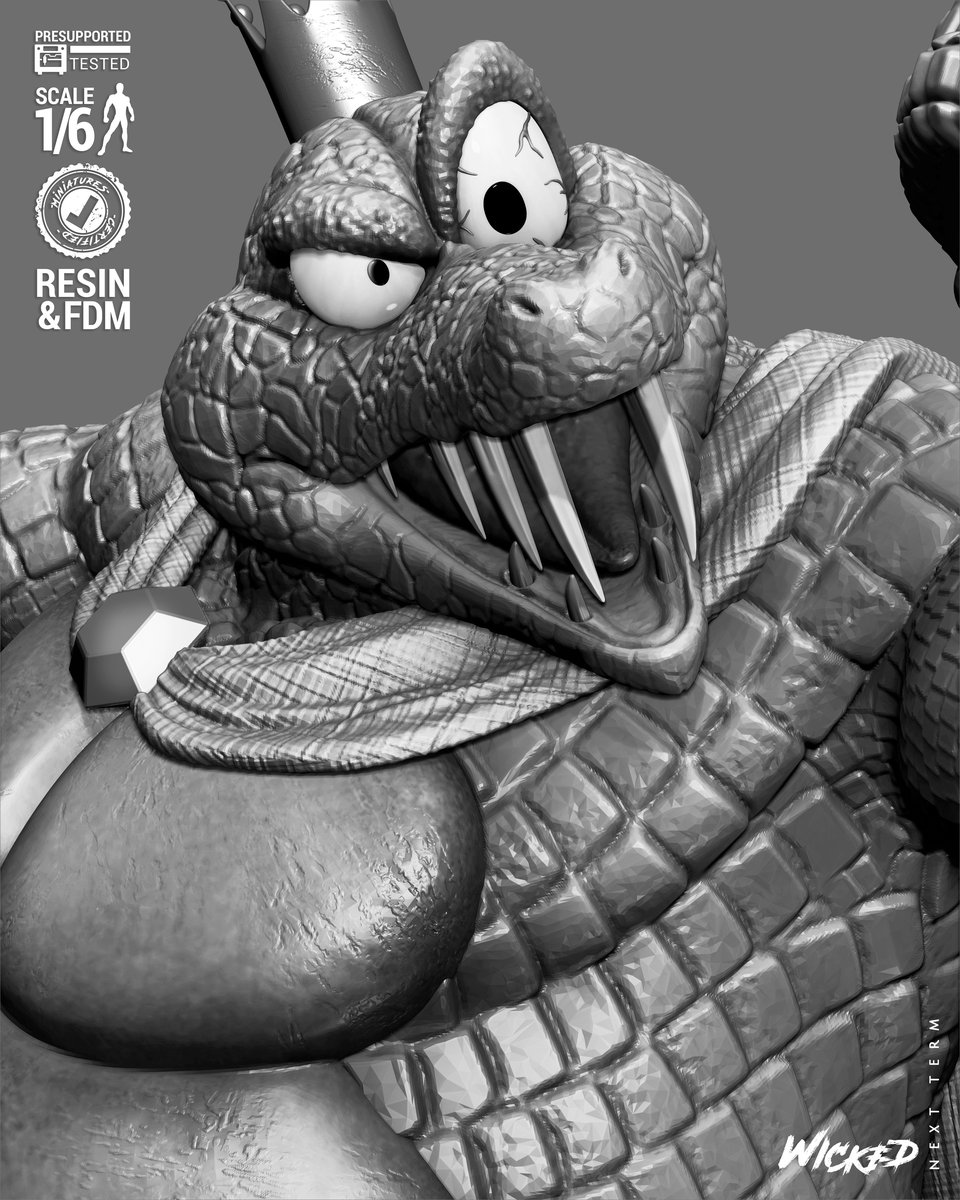 Video Games King Rool Sculpture - Image 4