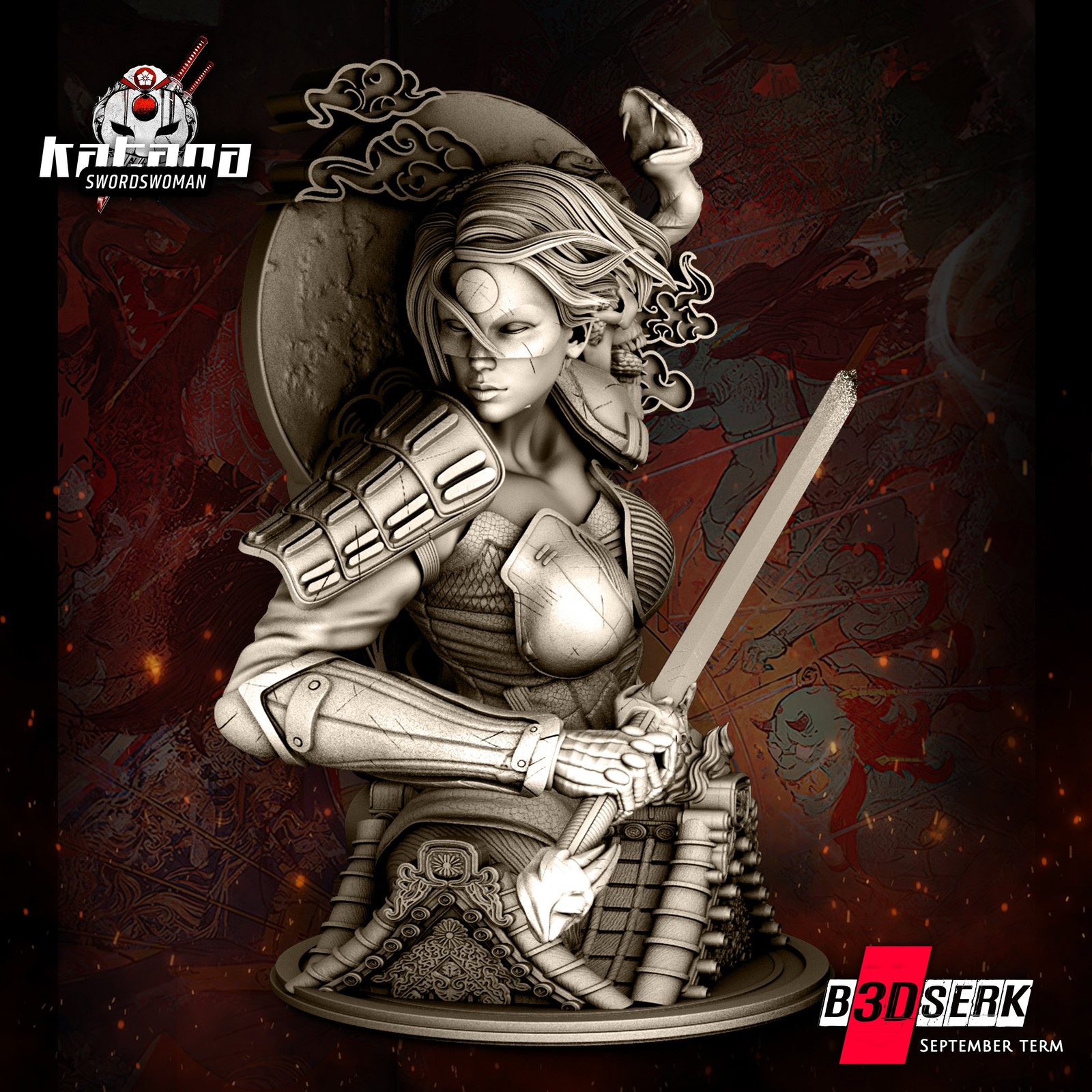 Katana Bust 1/4 - Image 2