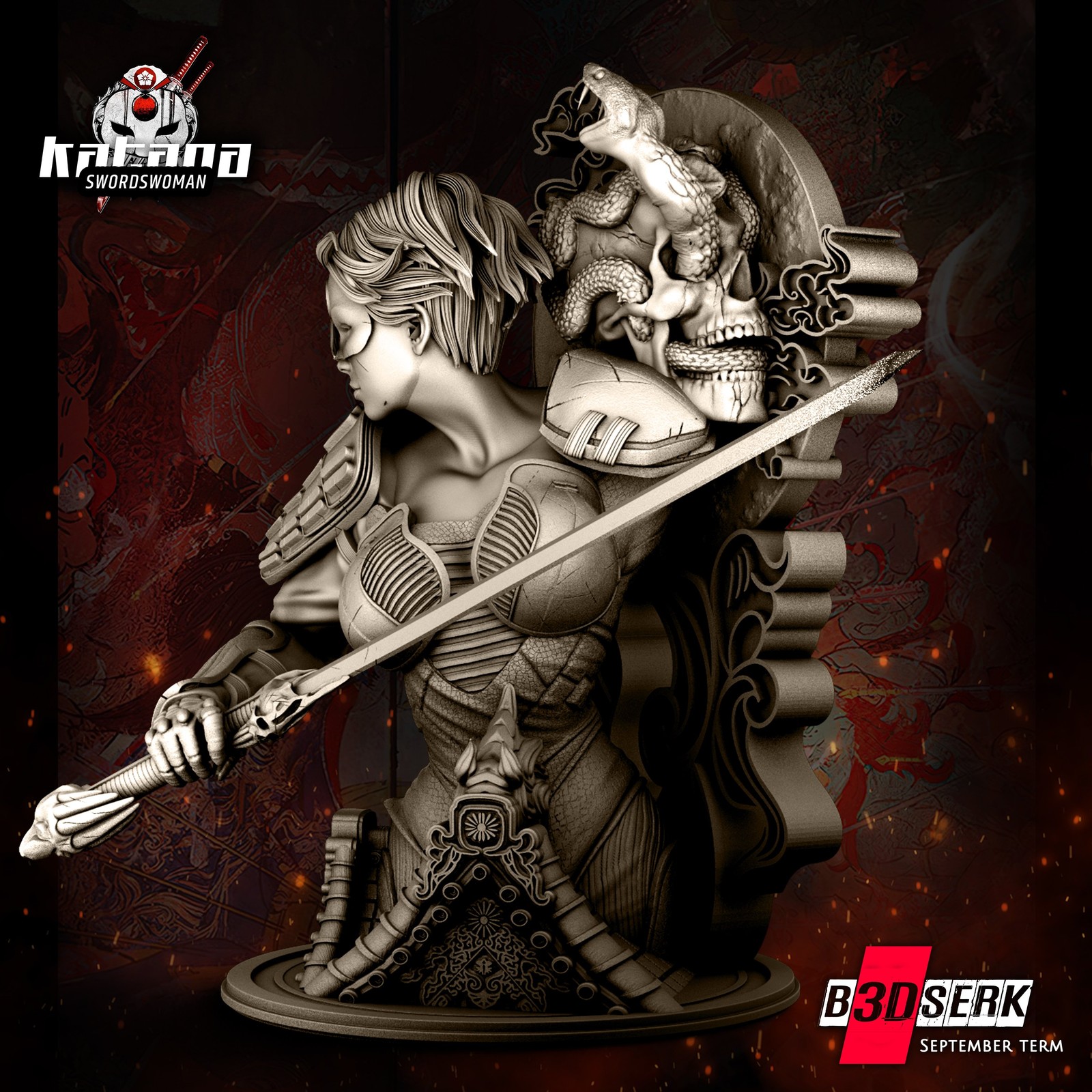 Katana Bust 1/4 - Image 3