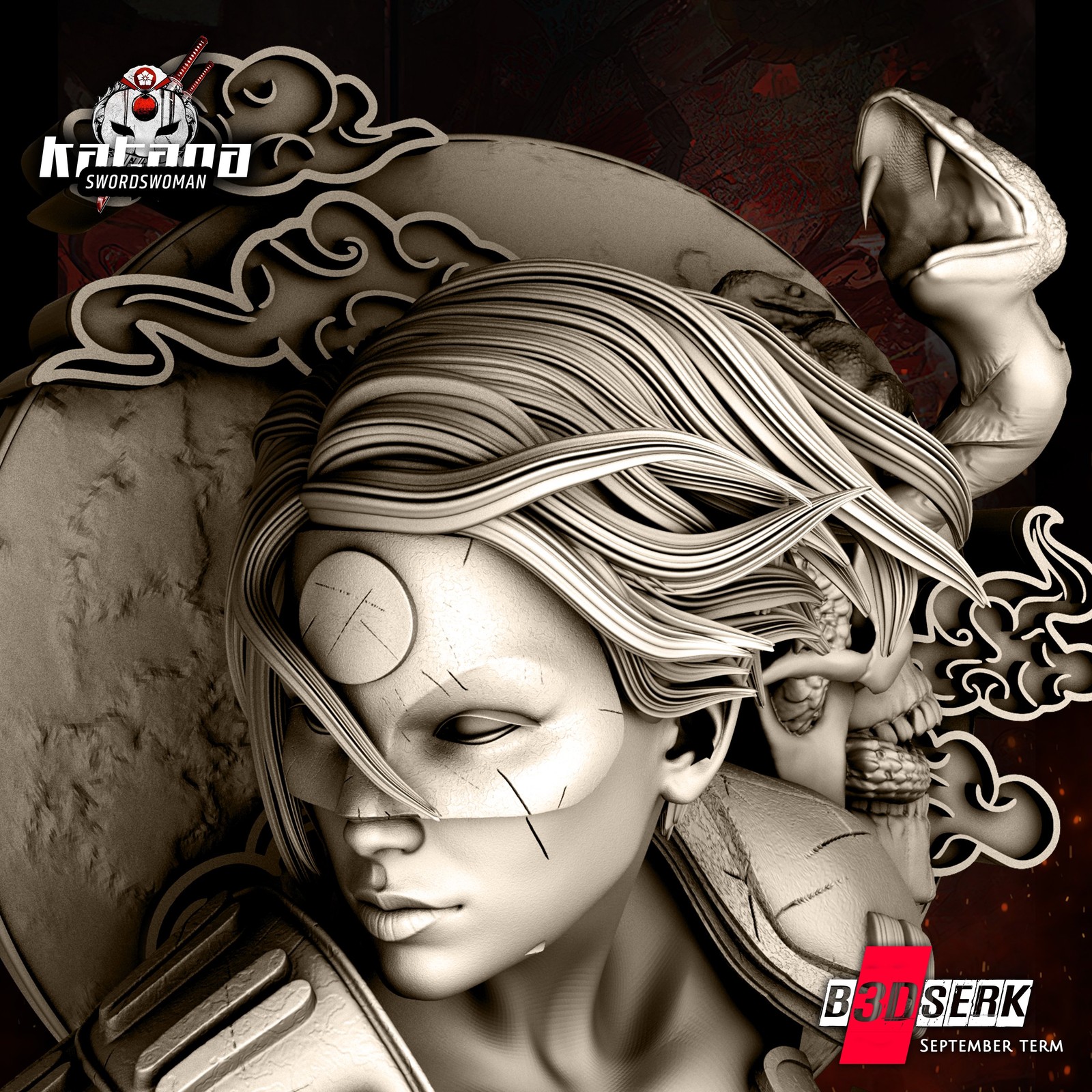 Katana Bust 1/4 - Image 4