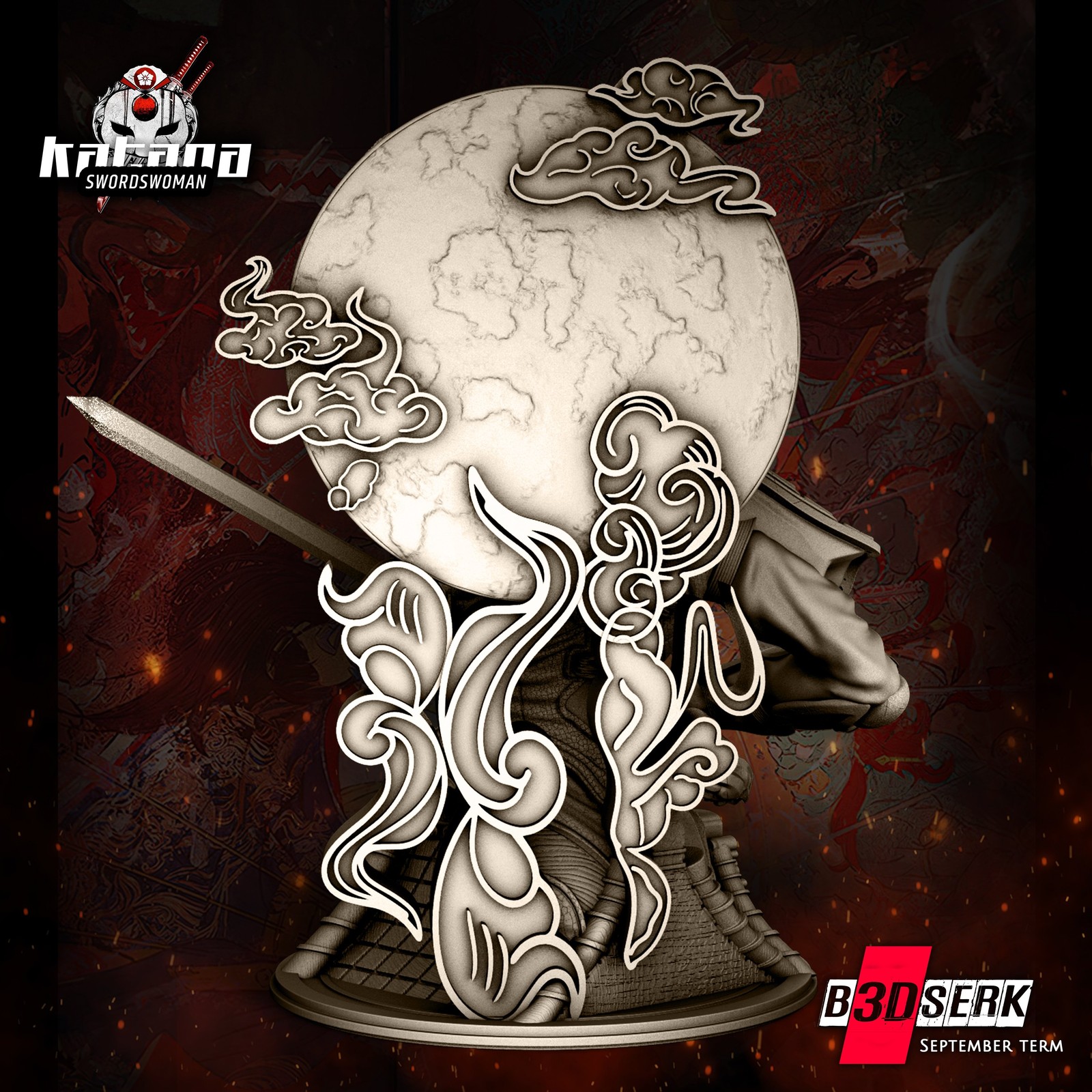 Katana Bust 1/4 - Image 5