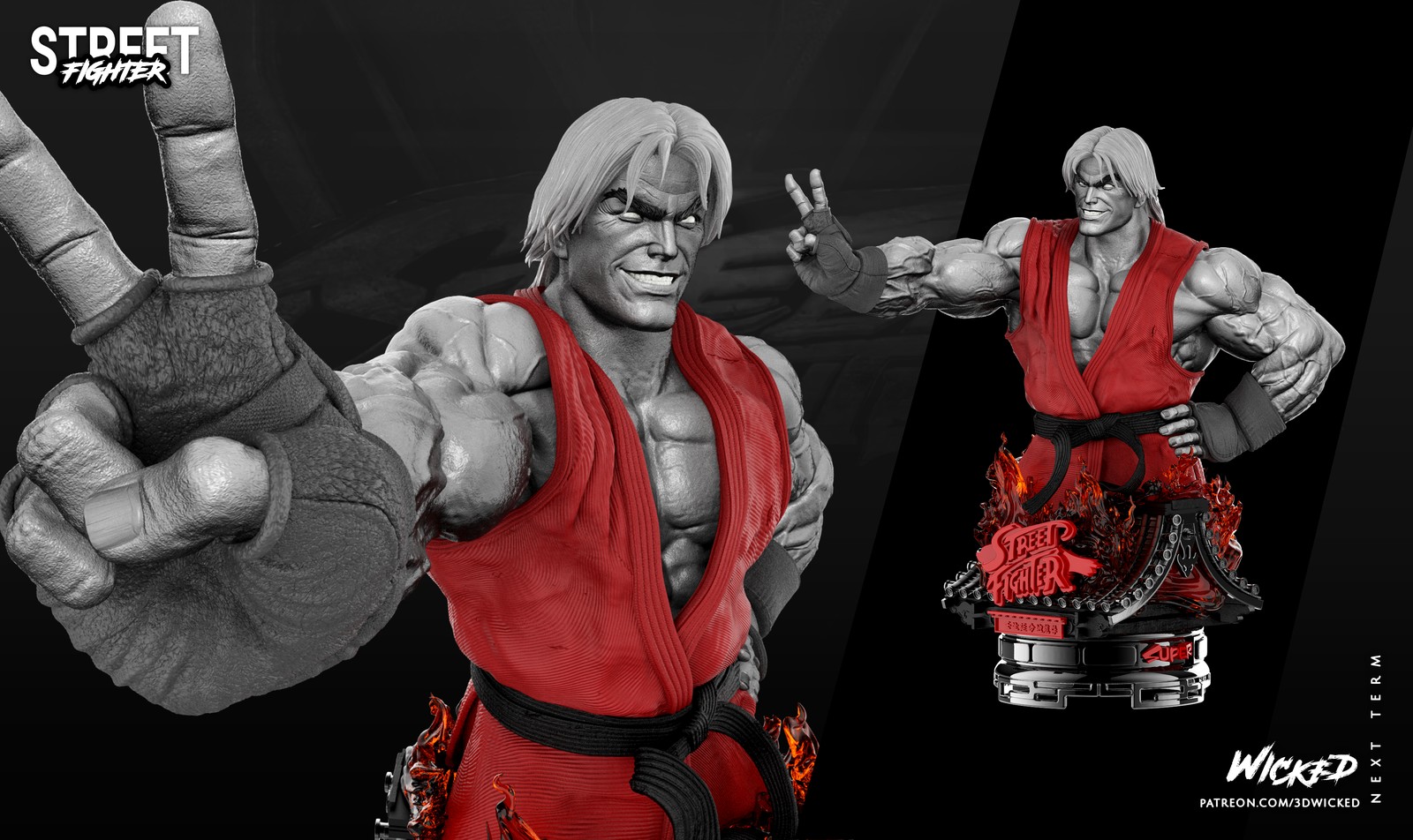 Ken - Bust (Street Fighter)