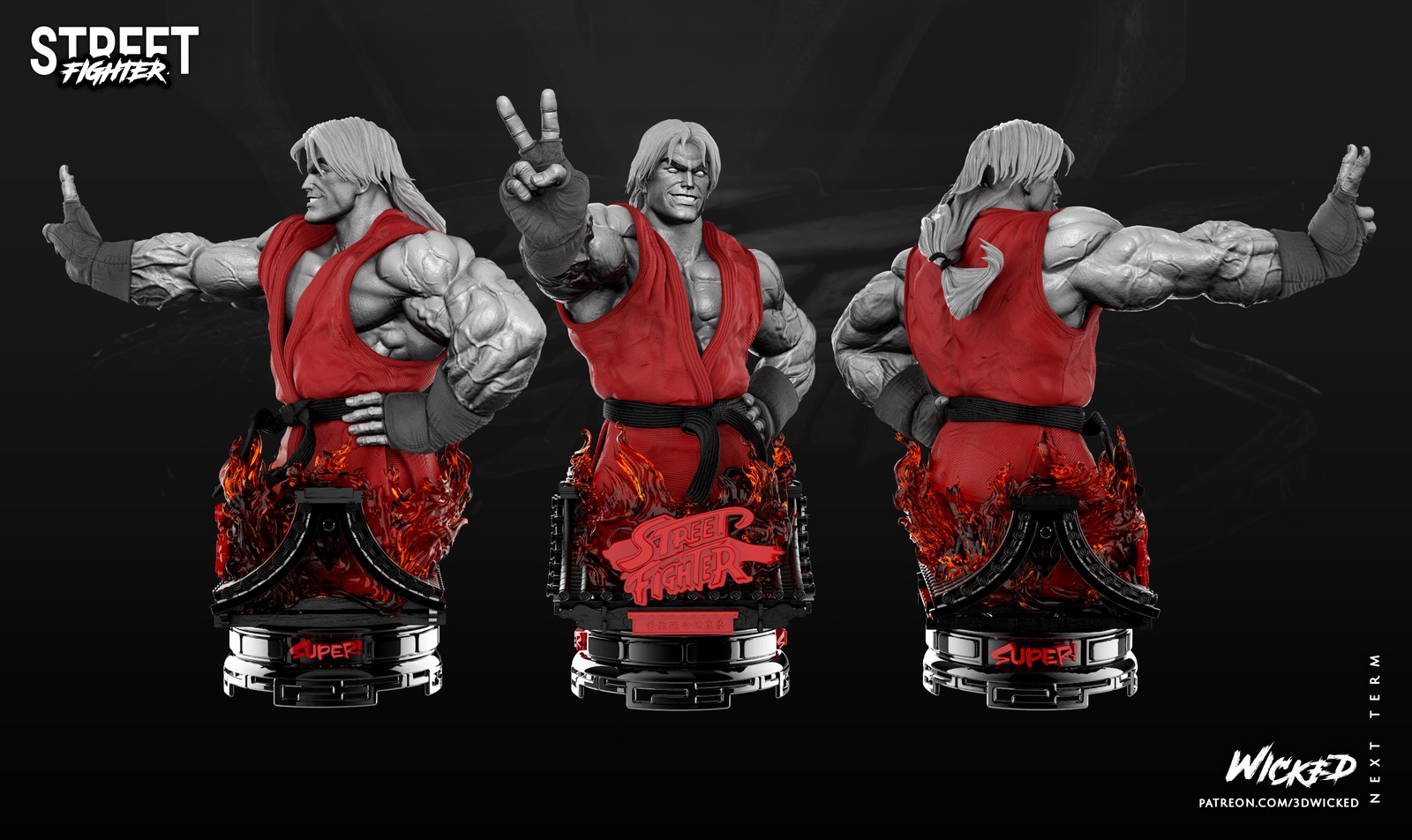 Video Game Ken Bust - Image 2
