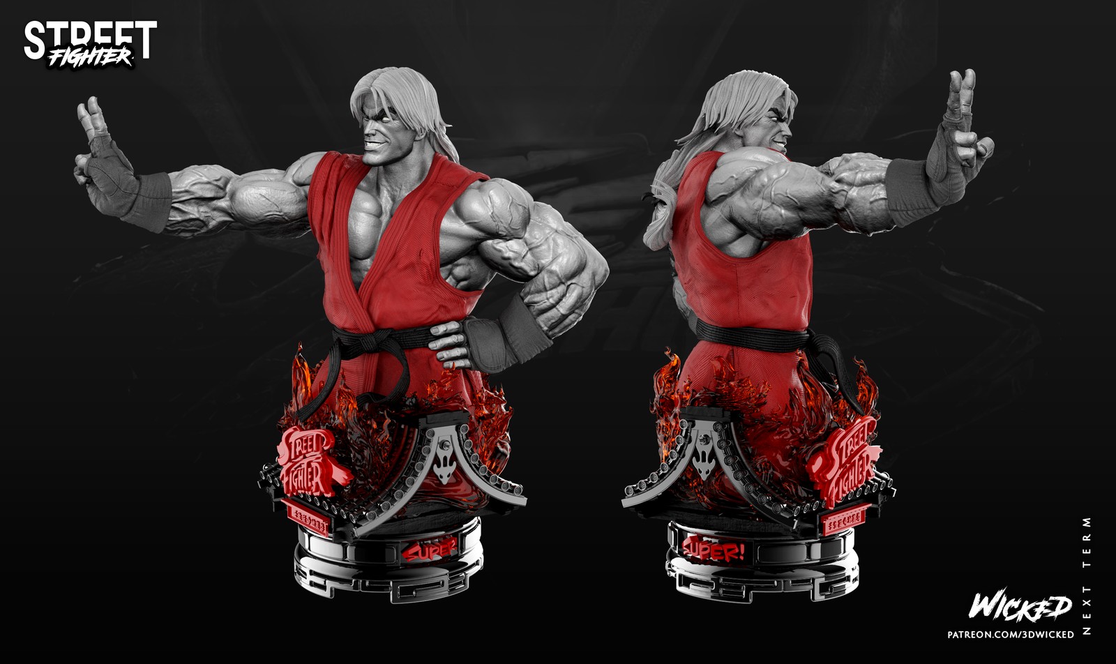 Video Game Ken Bust - Image 3