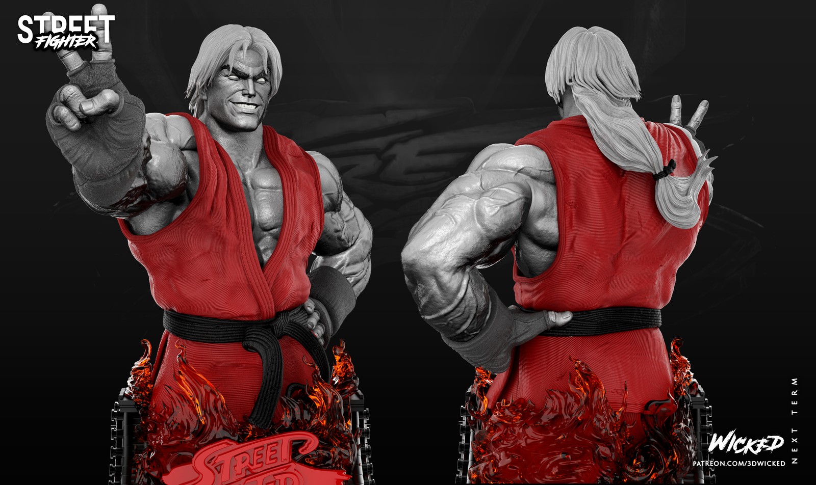 Video Game Ken Bust - Image 4