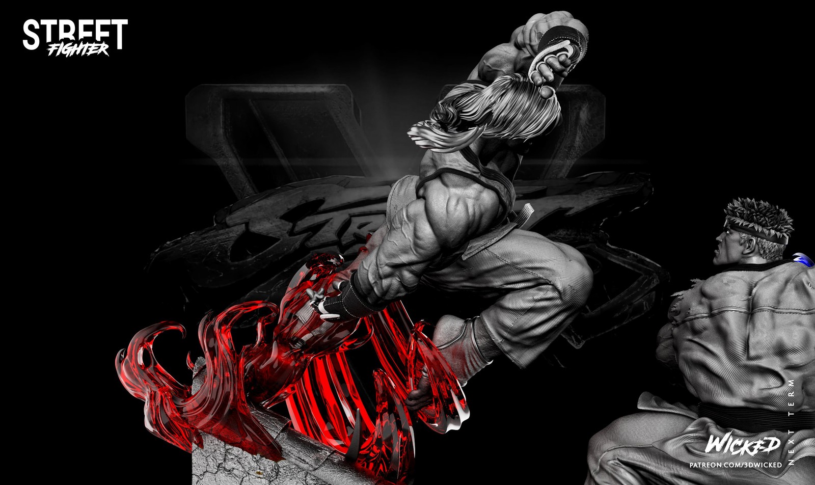 Video Game Ken Sculpture - Image 2