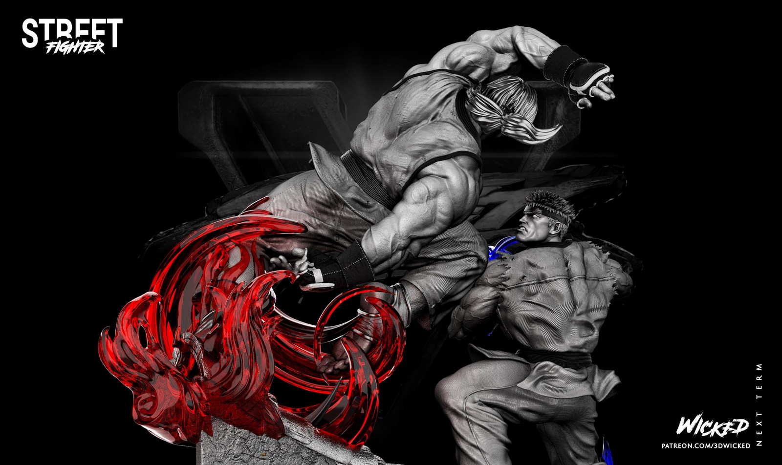 Video Game Ken Sculpture - Image 3