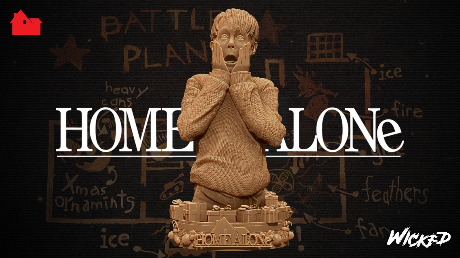 Home Alone Kevin Bust