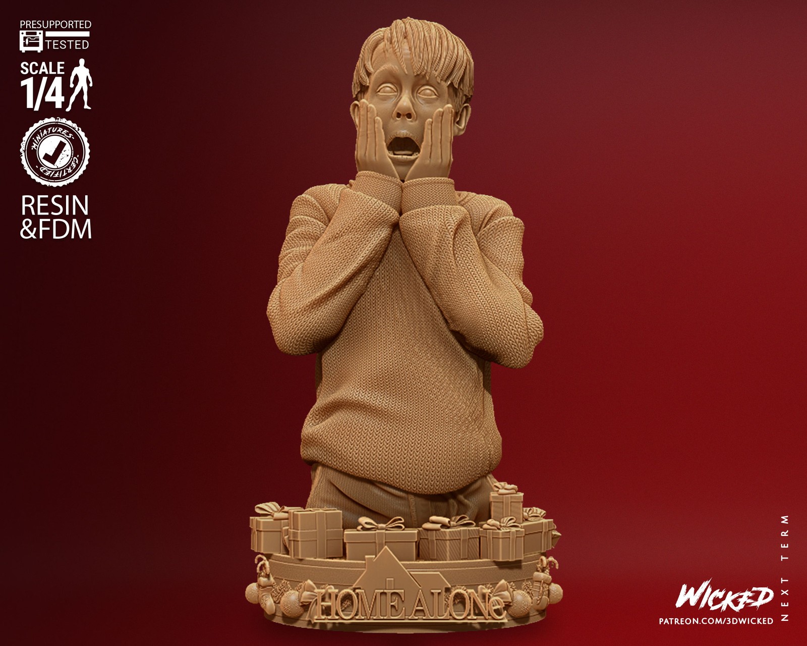 Home Alone Kevin Bust - Image 2