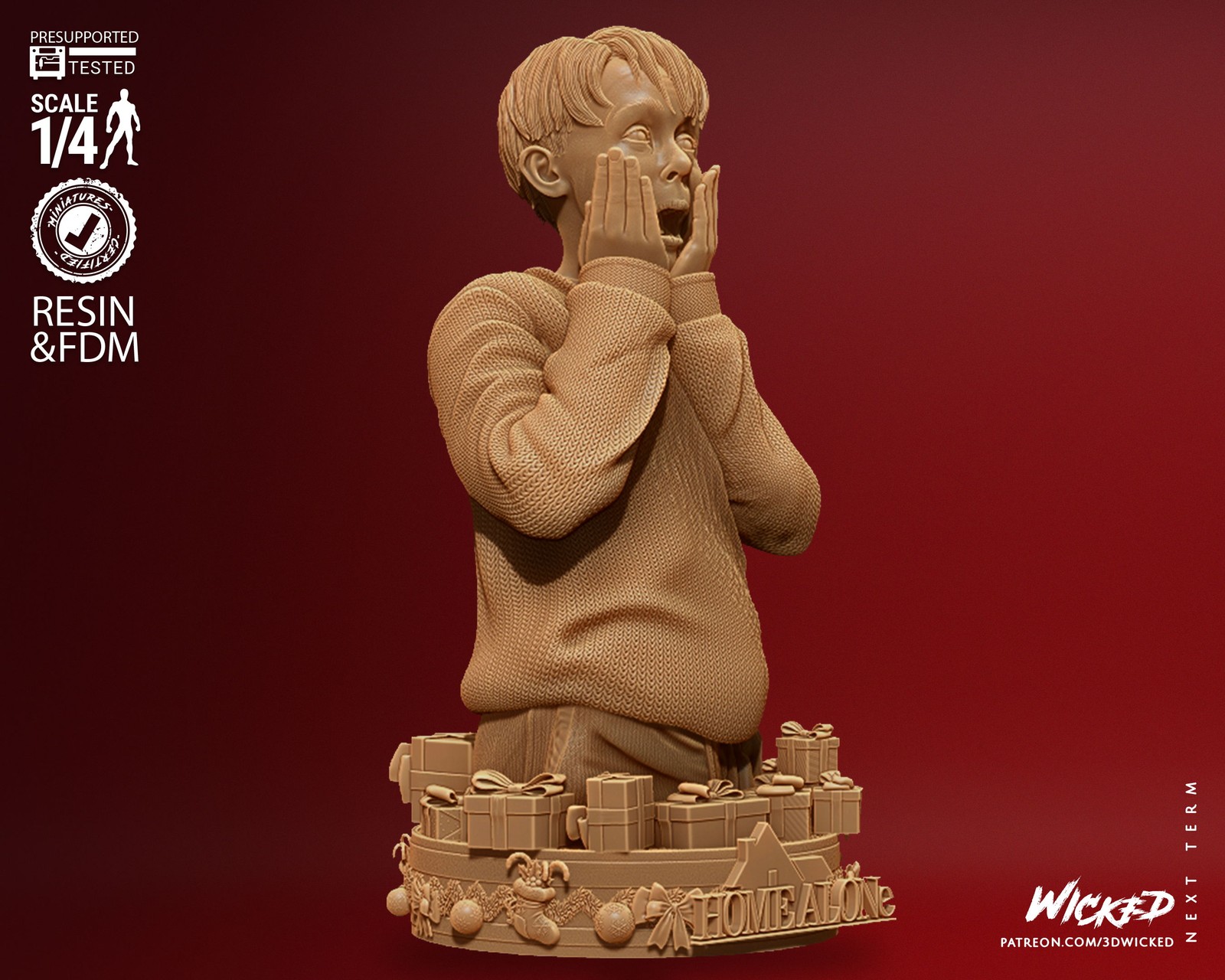 Home Alone Kevin Bust - Image 4
