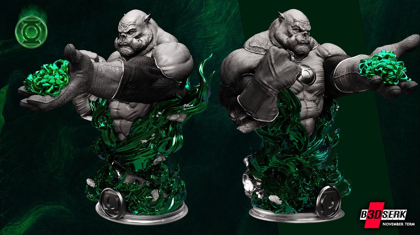 Kilowog Bust 1/4 - Image 3
