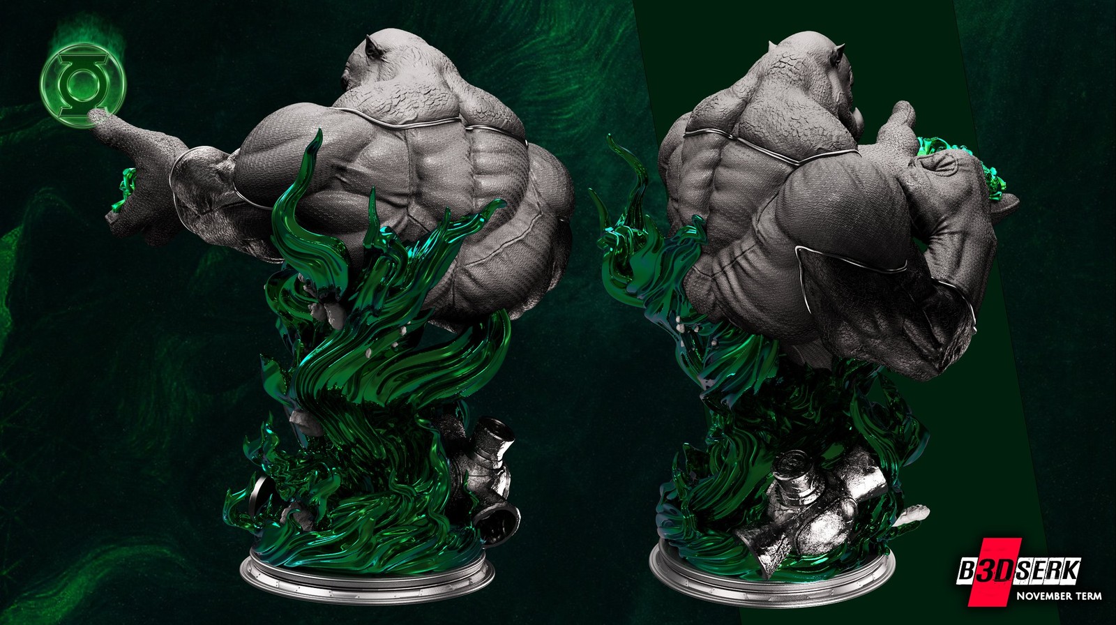 Kilowog Bust 1/4 - Image 4