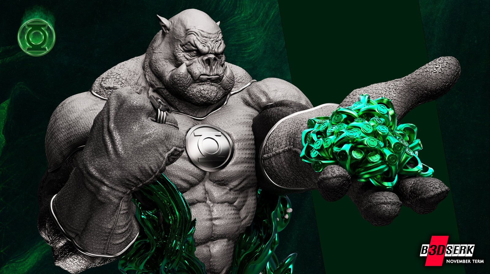 Kilowog Bust 1/4 - Image 5