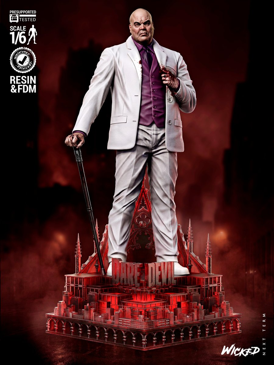 Marvel Kingpin Sculpture