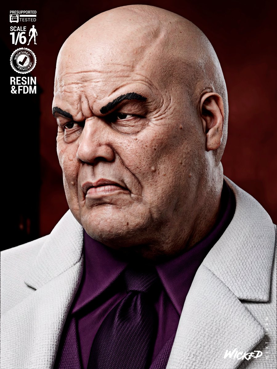 Marvel Kingpin Sculpture - Image 3