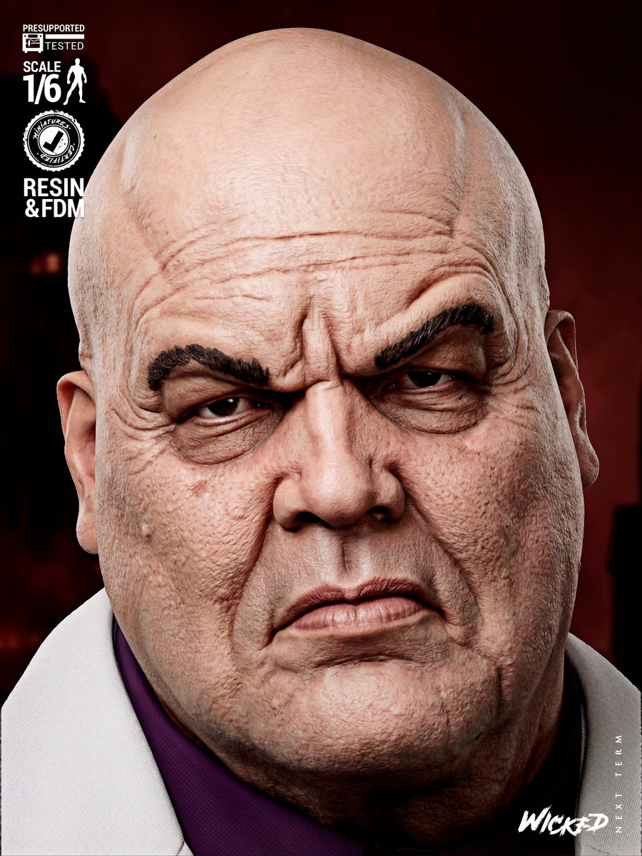 Marvel Kingpin Sculpture - Image 4