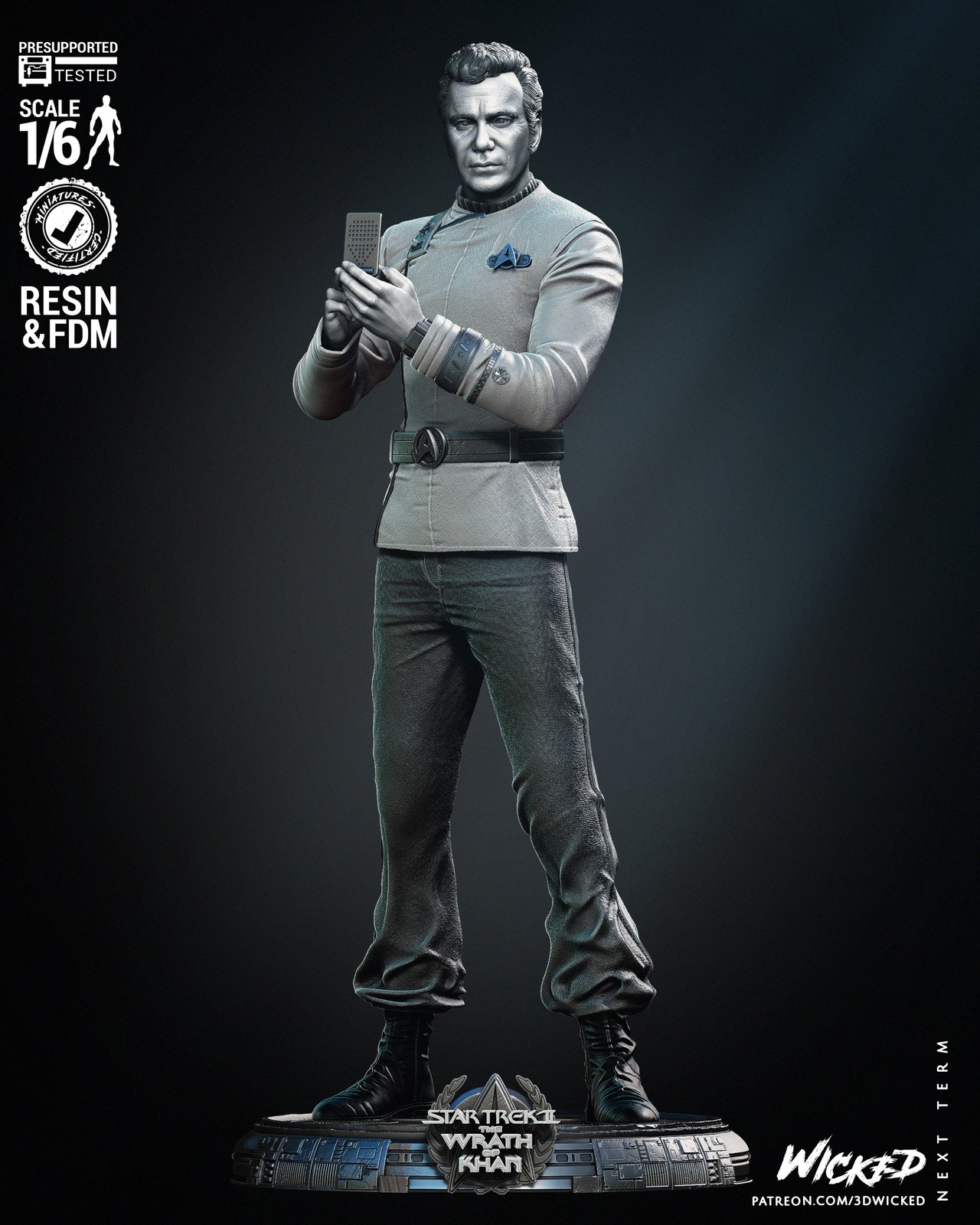 Kirk The Wrath of Khan (Star Trek)