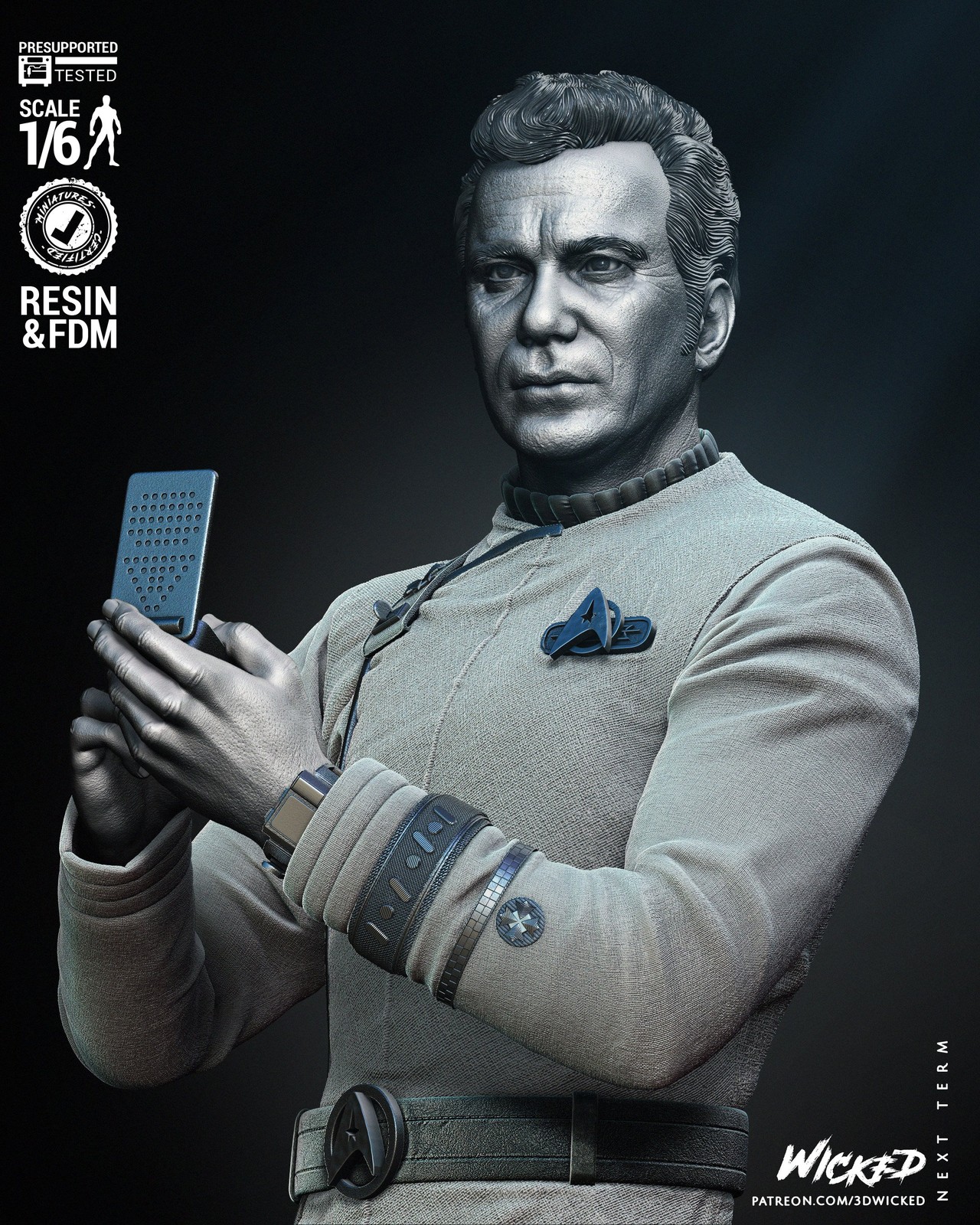 Kirk The Wrath of Khan (Star Trek) - Image 4