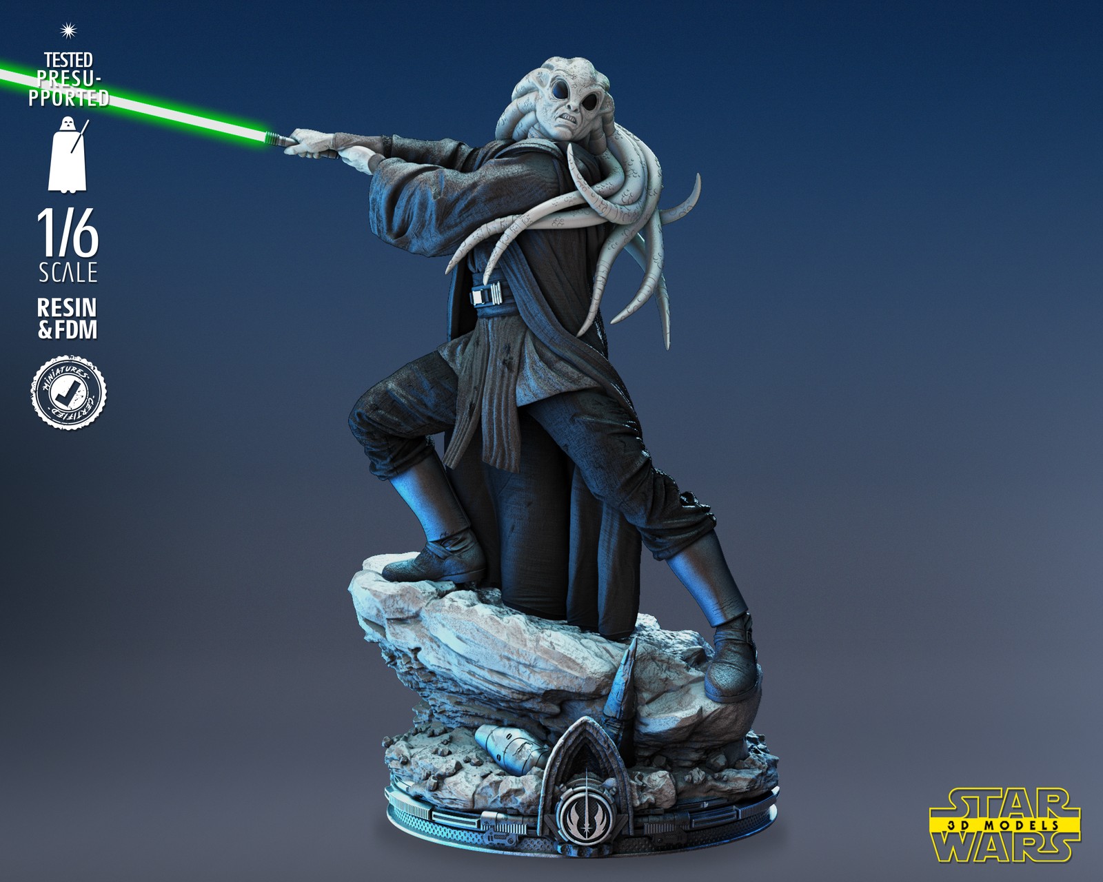 Kit Fisto Sculpture - Image 2