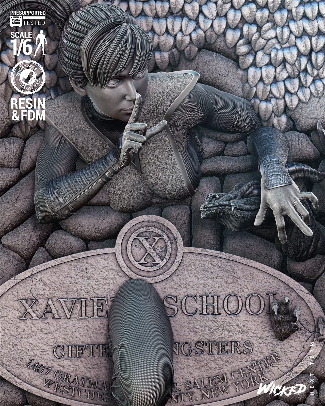 Marvel Kitty Pryde Bust - Image 3