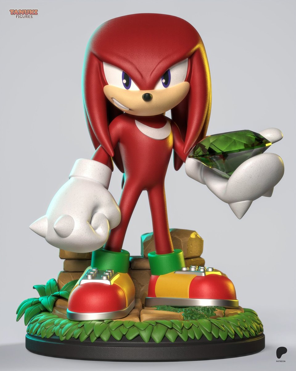 Knuckles - Toon (Sonic the Hedgehog)