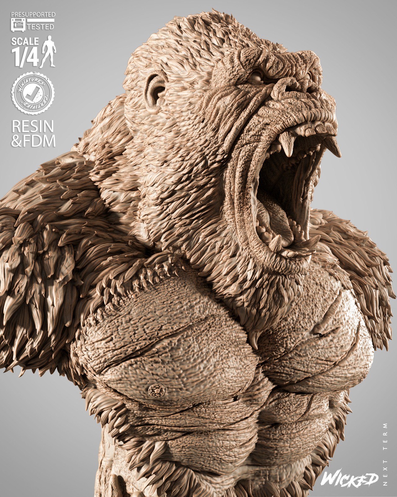 Kong - Bust (Godzilla) - Image 2