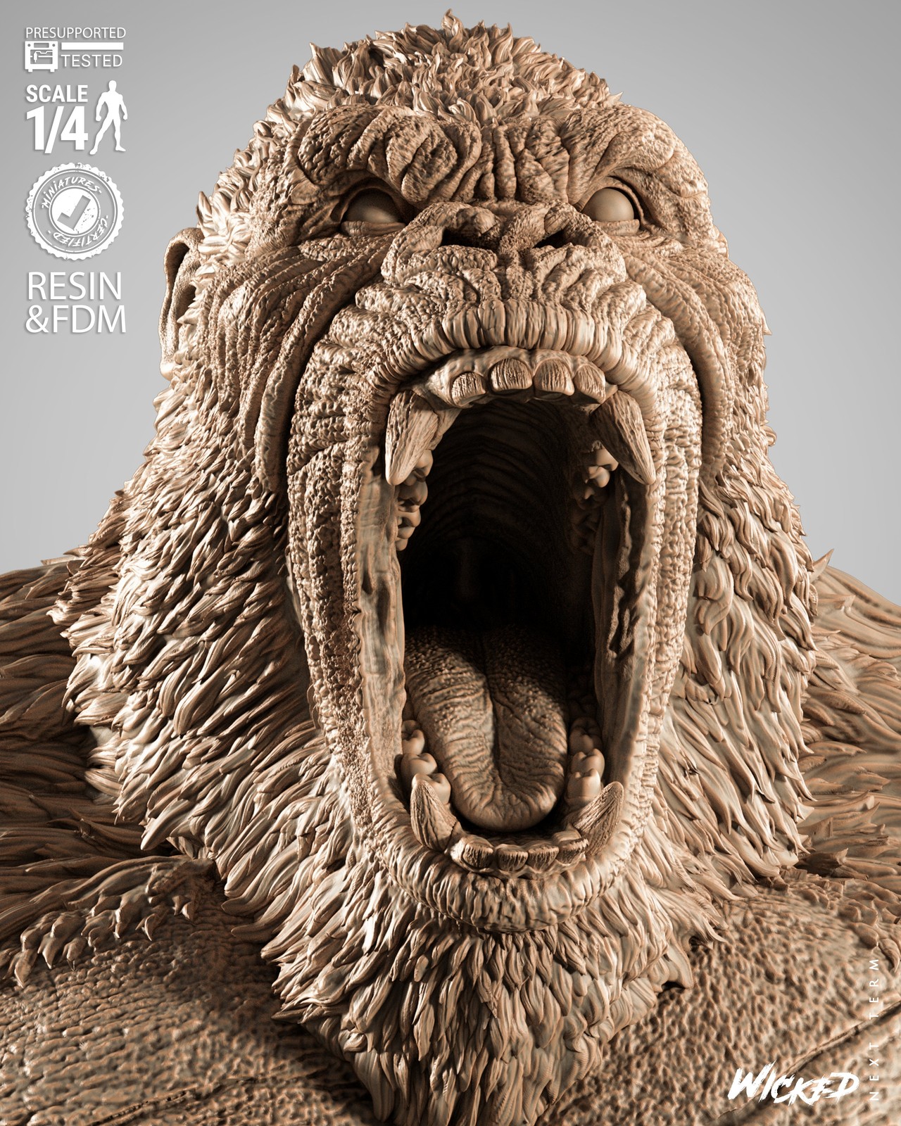Kong - Bust (Godzilla) - Image 4
