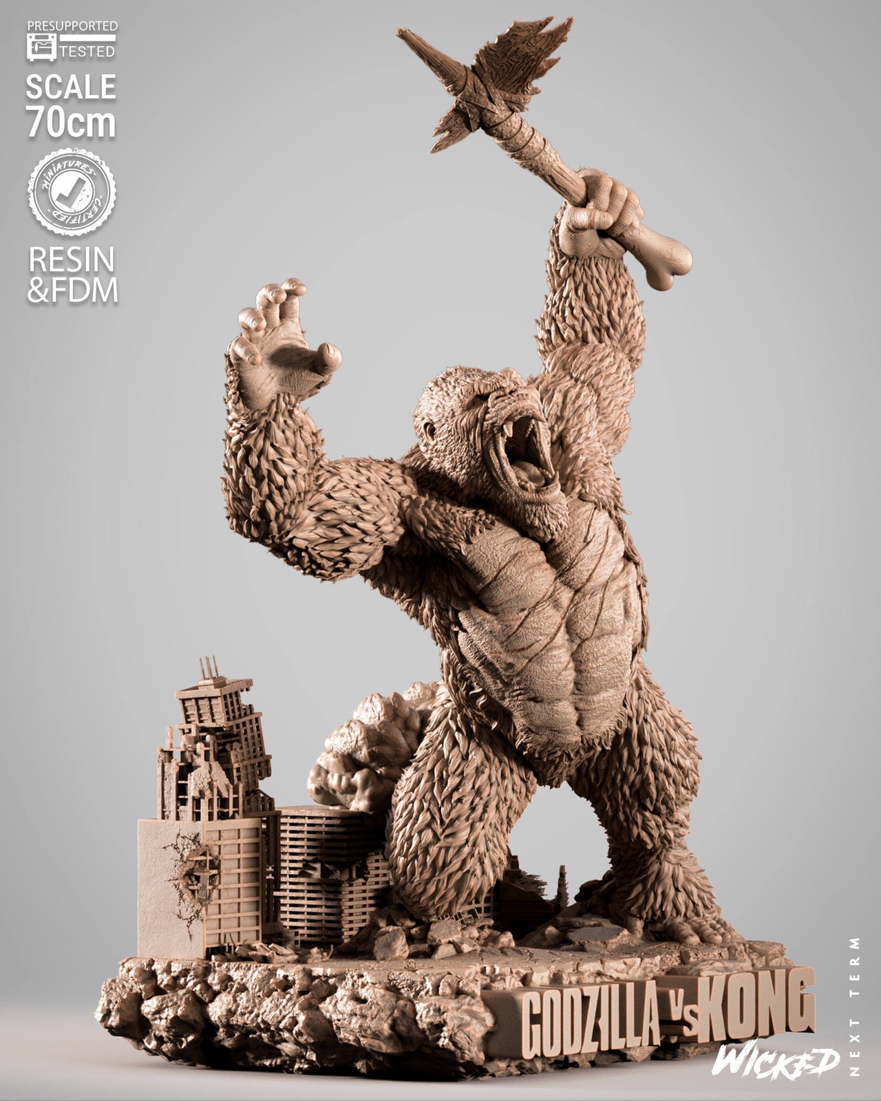Kong Sculpture - Image 2