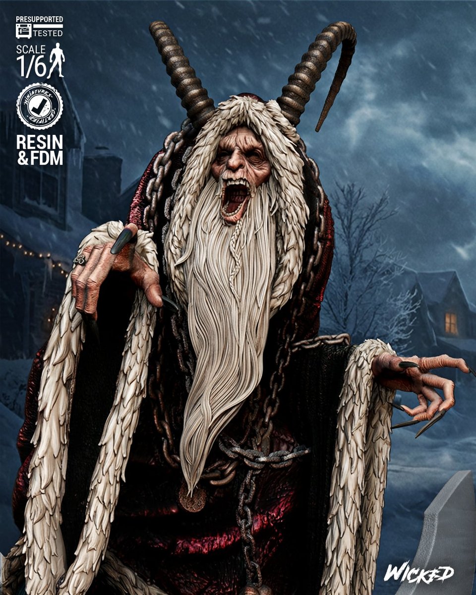 Movies Krampus Sculpture