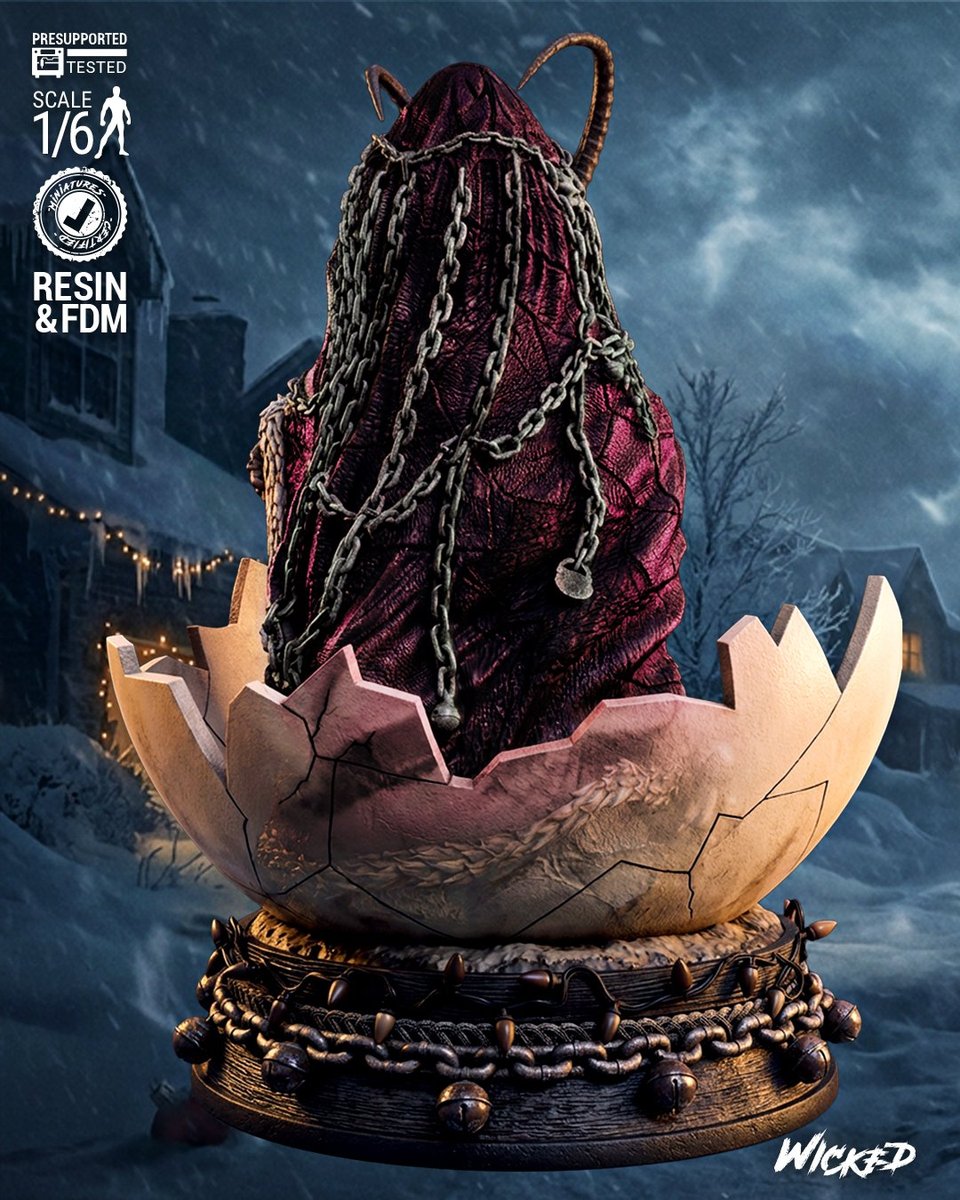 Krampus Sculpture - Image 4