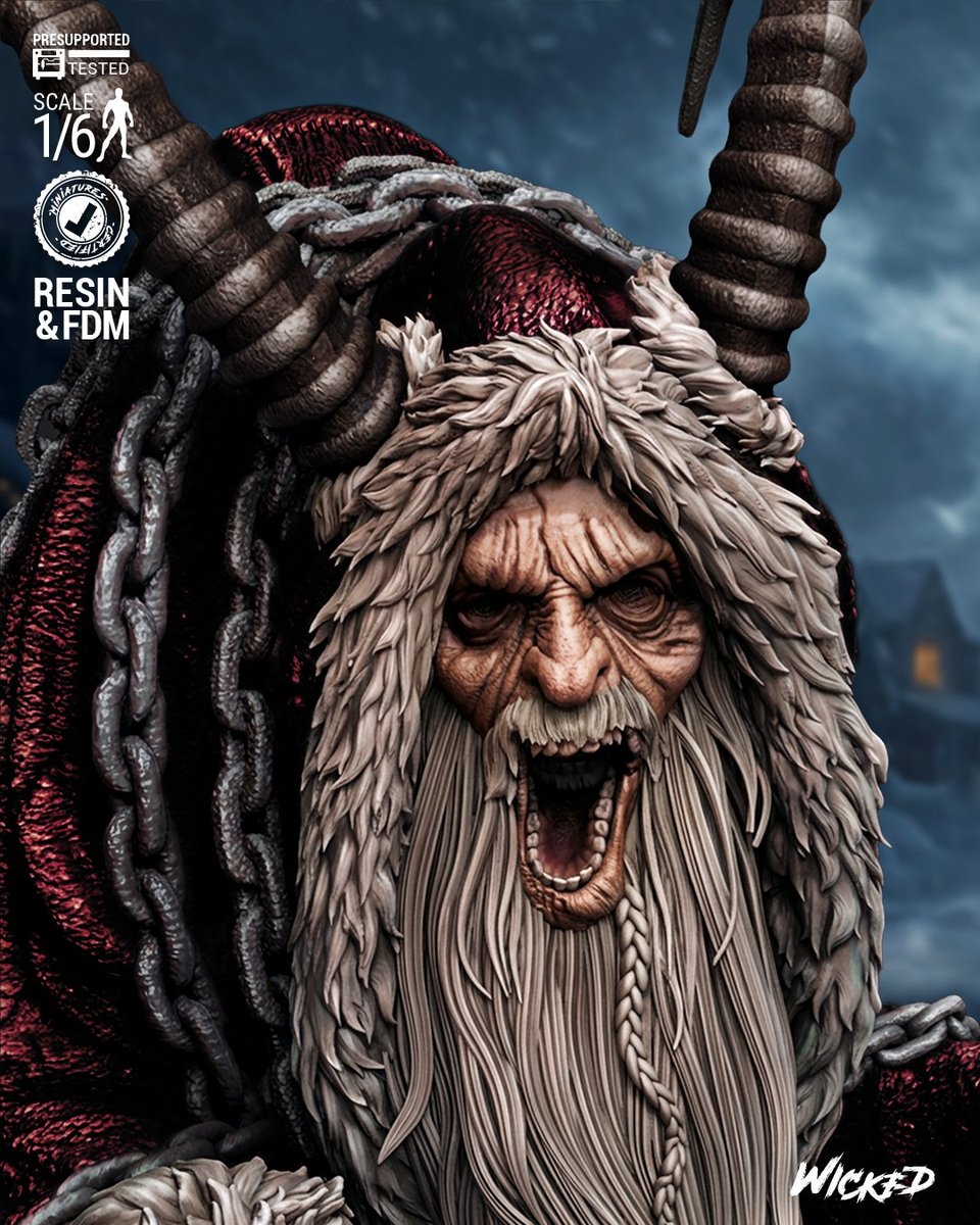 Krampus Sculpture - Image 5