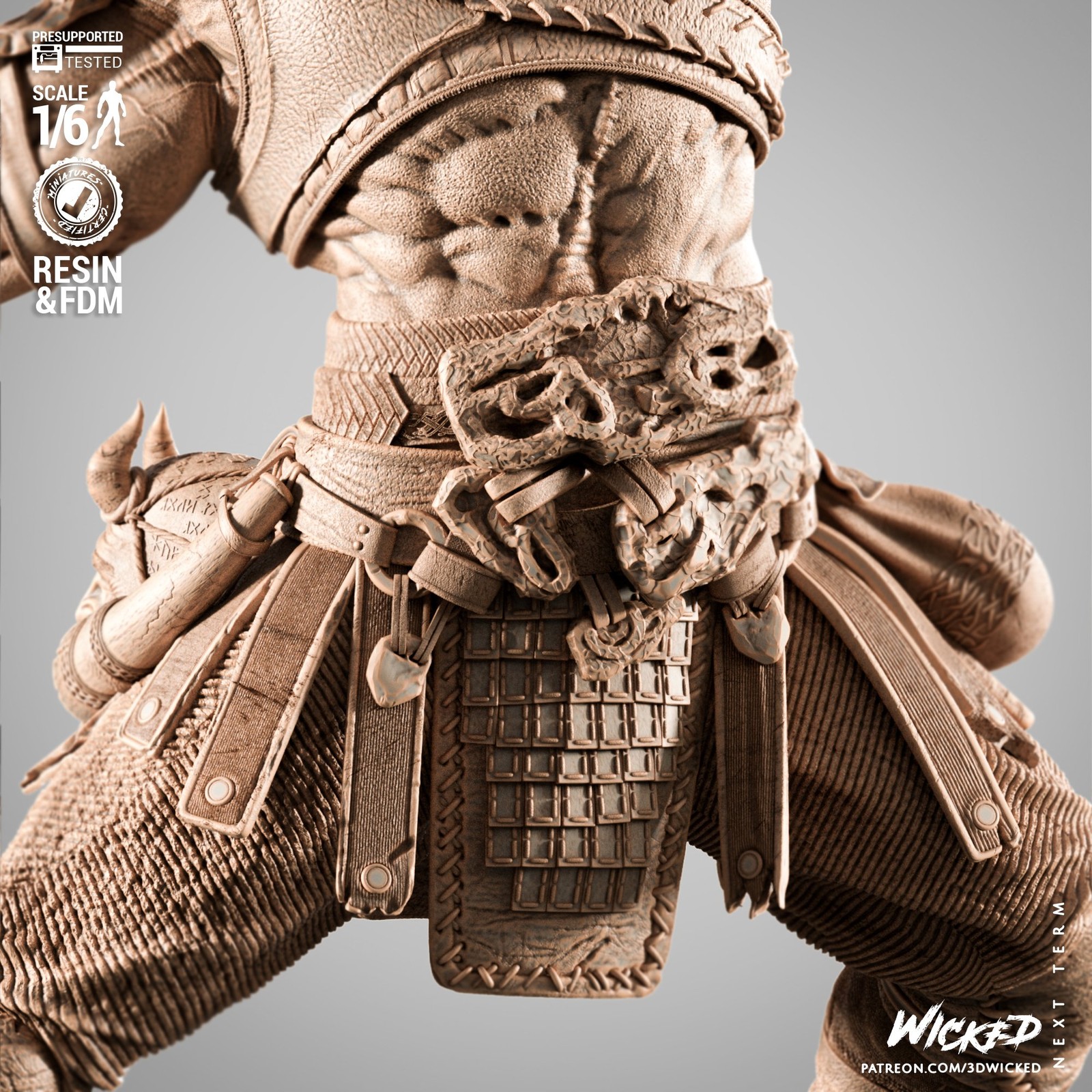 Video Games Kratos Sculpture - Image 3